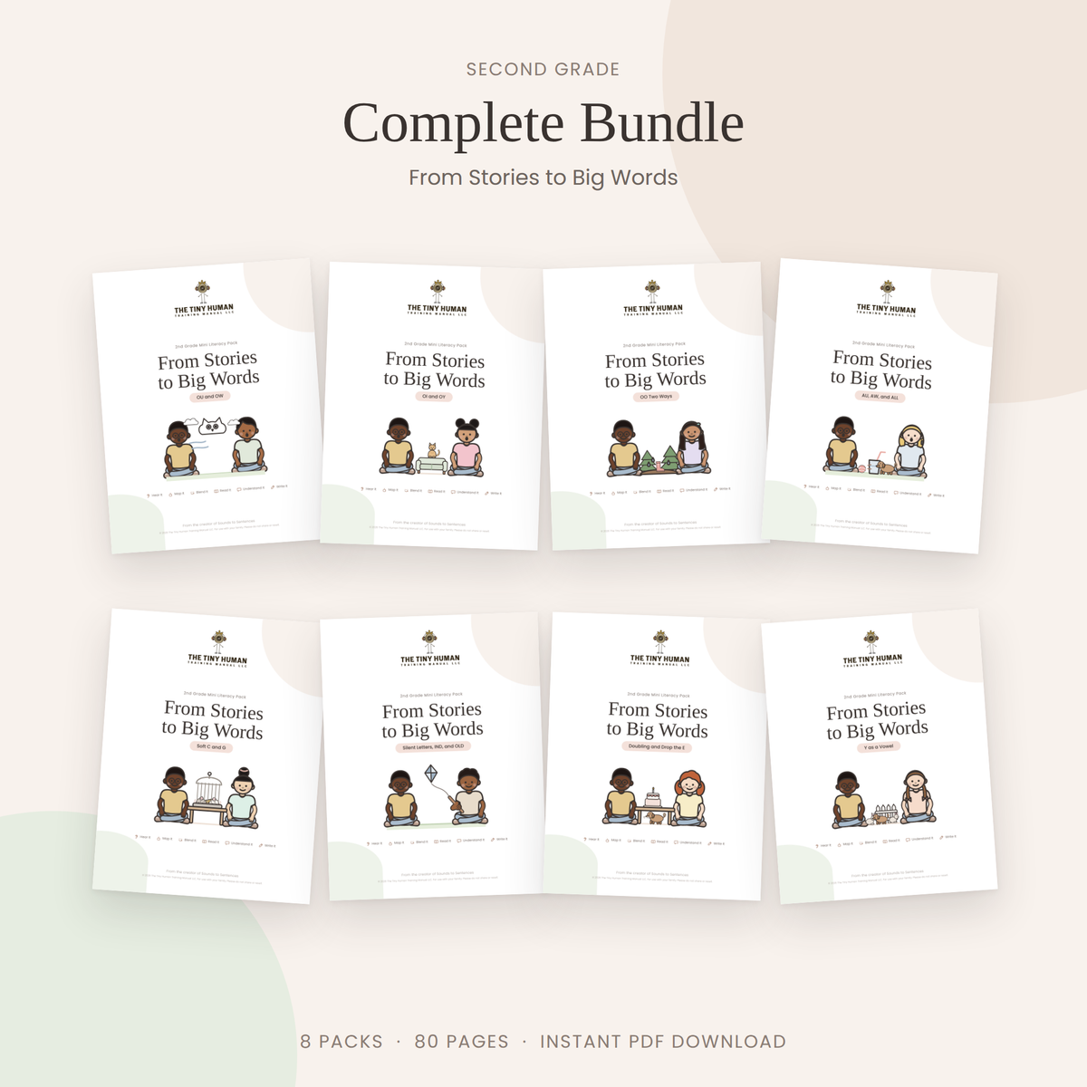 Second Grade Mini Literacy Pack