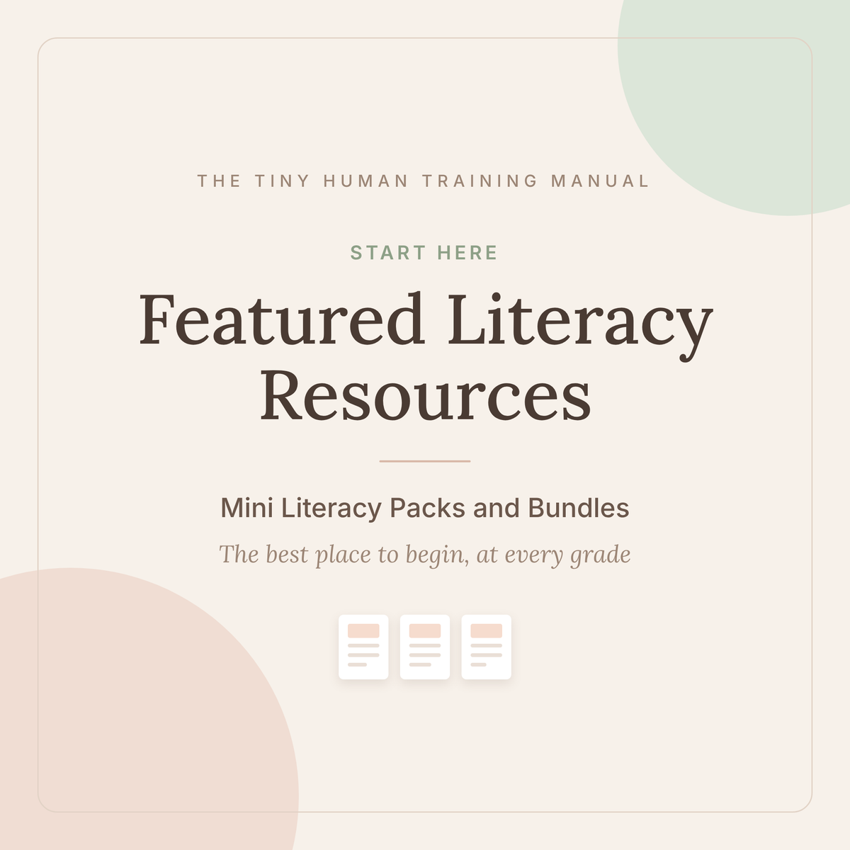 Featured Literacy Resources
