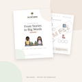 Second Grade Mini Literacy Pack: From Stories to Big Words (OO Two Ways)