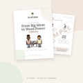 Fourth Grade Mini Literacy Pack: From Big Ideas to Word Power (Greek Roots and ph)
