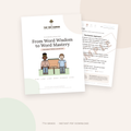Seventh Grade Mini Literacy Pack: From Word Wisdom to Word Mastery (Chameleon Prefixes: ad and sub)