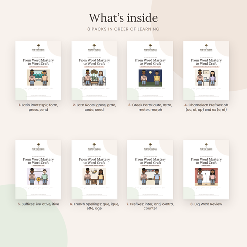 Eighth Grade Mini Literacy Pack: Complete Eighth Grade Bundle (All 8 Packs)