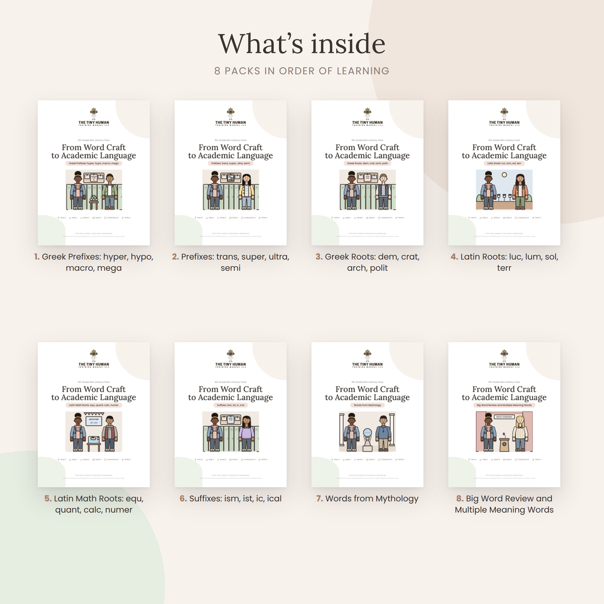 Complete Ninth Grade Bundle: From Word Craft to Academic Language (All 8 Packs)
