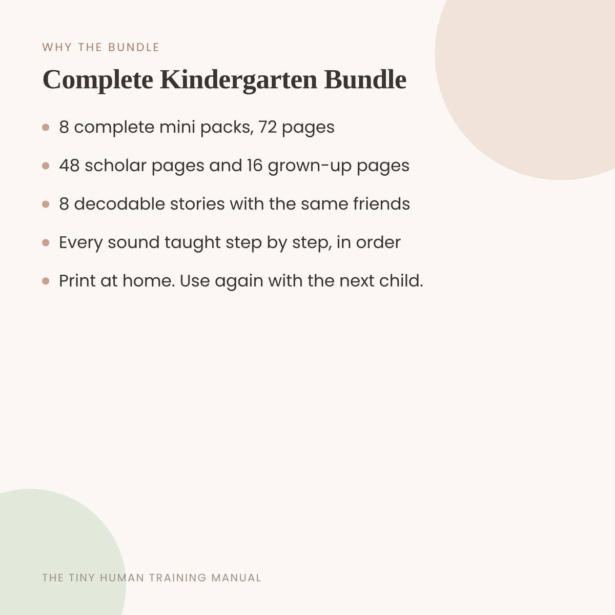Complete Kindergarten Bundle: From Sounds to Words (All 8 Packs)