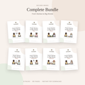 Complete Second Grade Bundle: From Stories to Big Words (8 Mini Literacy Packs)