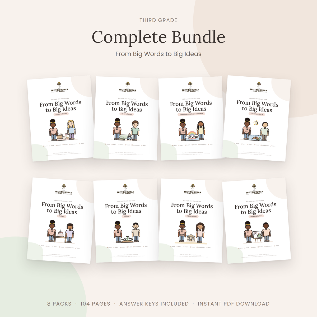 Complete Third Grade Bundle: From Big Words to Big Ideas