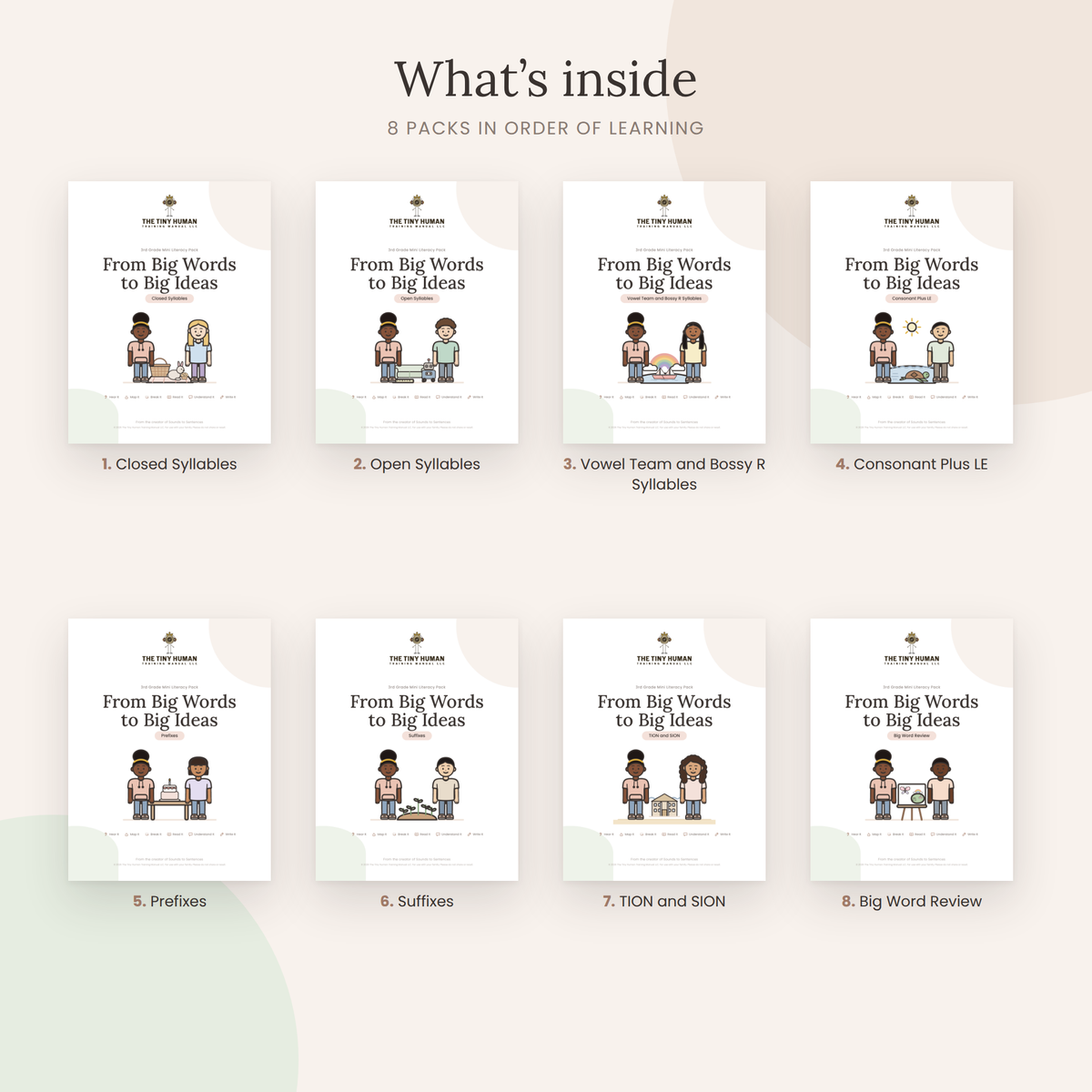 Complete Third Grade Bundle: From Big Words to Big Ideas