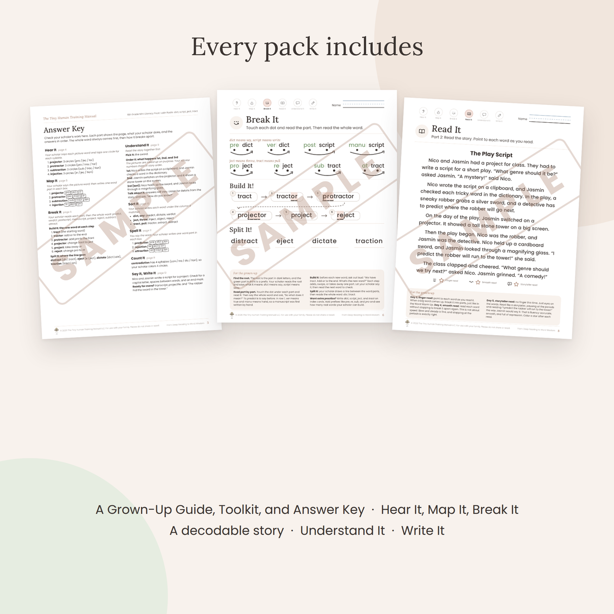 Complete Sixth Grade Bundle: From Deep Reading to Word Wisdom (All 8 Packs)