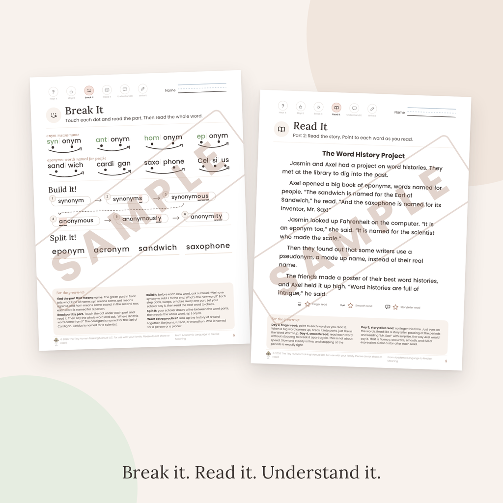 Tenth Grade Mini Literacy Pack: From Academic Language to Precise Meaning (Greek onym, Eponyms, and Toponyms)